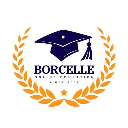 Blue and Orange Vintage Class Logo