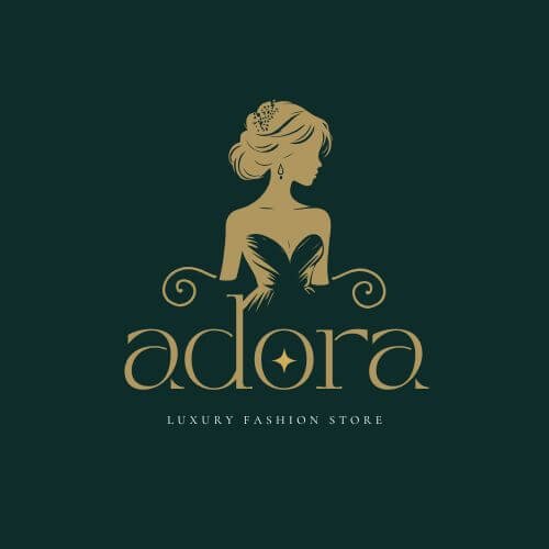 Green Luxury Elegant Fashion Logo