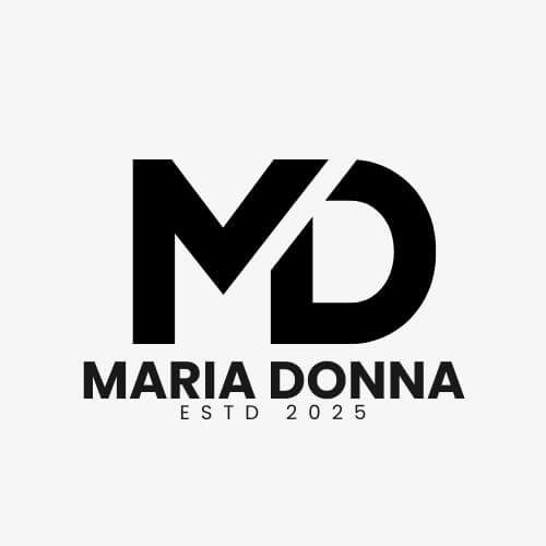 Modern MD Letter Logo